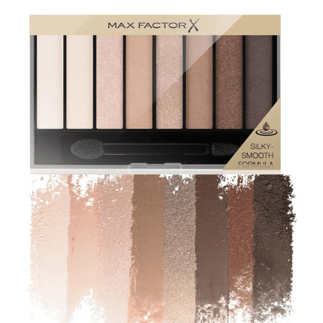 MAX FACTOR paleta cieni do powiek Cappuccino nudes 01