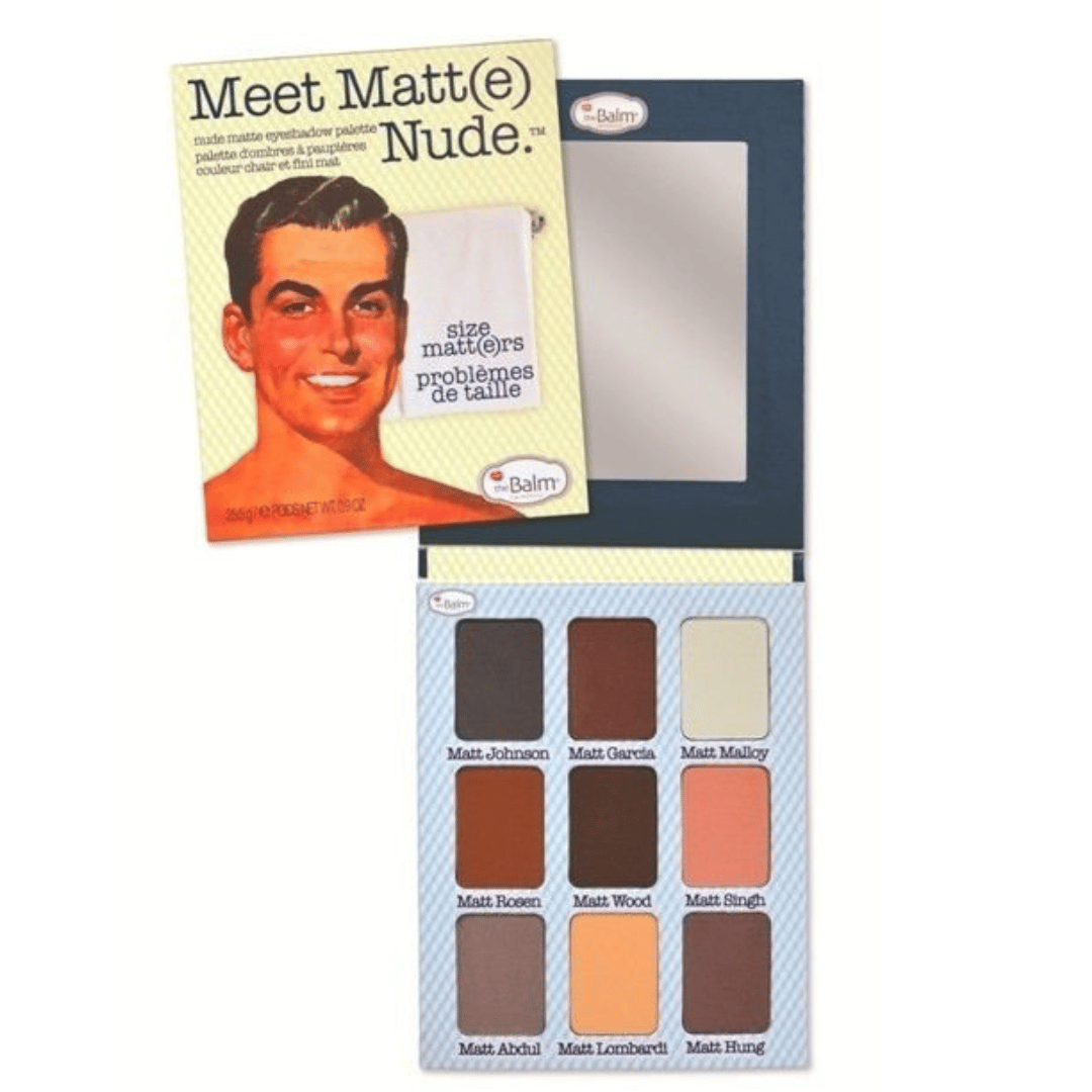 TheBalm meet matte Nude paleta cieni do powiek Nude