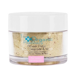 THE ORGANIC PHARMACY Flower Petal Deep Cleanser & Mask Oczyszczająca Maska Do Twarzy 60g