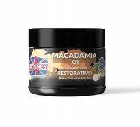 RONNEY Macadamia Oil Professional Mask Restorative Wzmacniająca Maska Do Włosów Suchych I Osłabionych 300ml