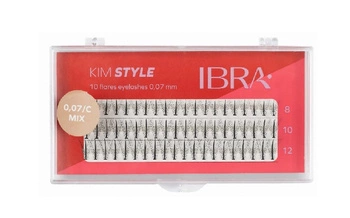 Ibra Makeup Kępki Rzęs Kim Style MIX