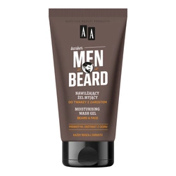 AA Men Beard Nawilżający Żel Myjący Do Twarzy Z Zarostem 150ml