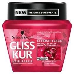 GLISS Ultimate Color 2-in-1 Treatment Maska Chroniąca Kolor Do Włosów Farbowanych Tonowanych I Rozjaśnianych 300ml