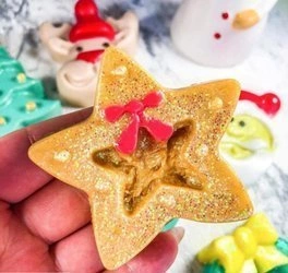 MyjuMyju Ręcznie Robione Mydełka Gwiazdka Cynamonowa 45g