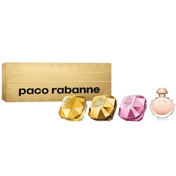 SET PACO RABANNE Miniatury Lady Million EDP 5ml + Lady Million Fabulous EDP 5ml + Lady Million Empire EDP 5ml + Olympea EDP 6ml
