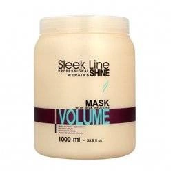 STAPIZ Sleek Line Repair Volume Mask Maska Do Włosów Z Jedwabiem Zwiększająca Objętość 1000ml