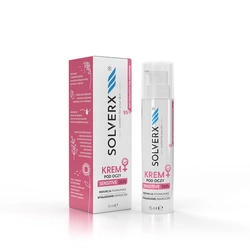 SOLVERX Sensitive Skin For Women Krem Pod Oczy Skóra Wrażliwa I Naczyniowa 15ml