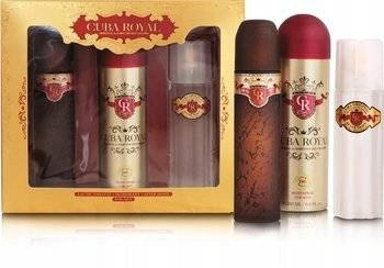 SET CUBA ORIGINAL Royal EDT Spray 100ml + DEO Spray 200ml + ASB 100ml