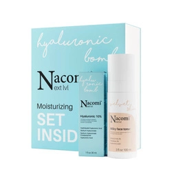 NACOMI SET Next Lvl Moisturizing Mleczny Tonik 100ml + Kwas Hialuronowy 10% 30ml