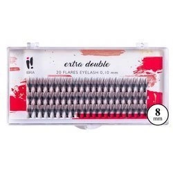 IBRA Kępki Rzęs KNOT-FREE Extra Double  20D/0.10/C/8MM