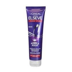 L'OREAL Elseve Color-Vive Purple Mask Maska Do Włosów Przeciw Żółtym I Miedzianym Odcieniom 150ml