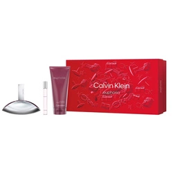SET CALVIN KLEIN Euphoria Woman EDP Spray 100ml + BODY MILK 100ml + EDP Spray 10ml