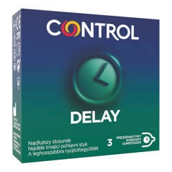 CONTROL Delay Prezerwatywy Przedłużające Stosunek 3szt