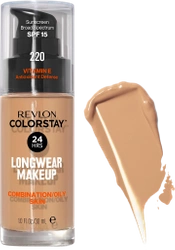 REVLON ColorStay With Pump Makeup Combination/oily Skin 220 Natural Beige 30ml