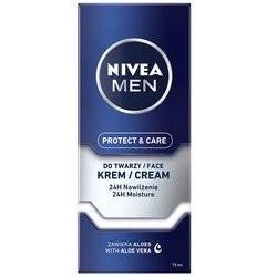 NIVEA Men Protect &amp; Care Nawilżający Krem Do Twarzy 75ml