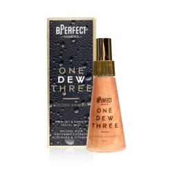BPerfect One Dew Three Golden Shimmer Spray Wielofunkcyjny rozświetlający spray 100 ml