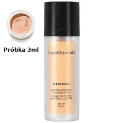 Bareminerals Original Liquid Mineral Foundation SPF20 podkład w płynie 07 Golden Ivory Próbka 3ml