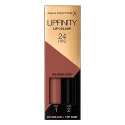 MAX FACTOR Lipfinity Lip Colour Długotrwała Pomadka Z Systemem Permawear 190 Indulgent 2,3ml+1,9g