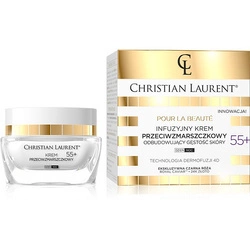 CHRISTIAN LAURENT Pour La Beaute 55+ Infuzyjny Krem Przeciwzmarszczkowy Odbudowujący Gęstość Skóry 50ml