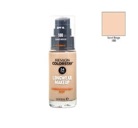 REVLON Colorstay Podkład 180 Sand Biege Cera Tłusta i Mieszana  30ml