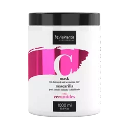 Vis Plantis Professional Maska do Włosów Wygładzająco-Nabłyszczająca z Ceramidami 1000ml