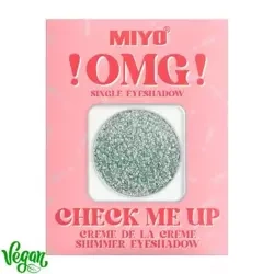 Miyo !OMG! Single Eyeshadow  Check Me Up  Creme De  La  Creme Shimmer Eyeshadow Cień Pojedynczy Floral Infusion no.26