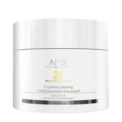 APIS Pina Colada Body Tropica Scrub Tropikalny Peeling Z Liofilizowanym Ananasami 200g