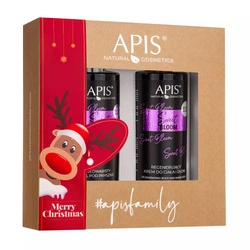 APIS SET Sweet Bloom Żel Do Mycia Ciała 300ml + Nawilżający Balsam Do Ciała 300ml