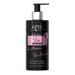 APIS Rose Madame Shine Effect Body Balm Rozświetlający Balsam Do Ciała 300ml