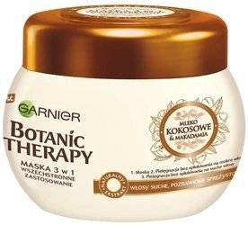 GARNIER Botanic Therapy Masak Do Włosów Suchych Szorstkich Pozbawionych Sprężystości Mleko Kokosowe & Makadamia 300ml