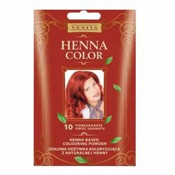 VENITA Henna Color Ziołowa Odżywka Koloryzująca Z Naturalnej Henny 10 Owoc Granatu 30g