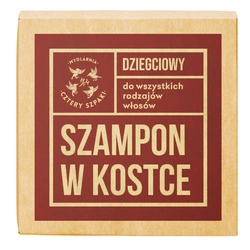 MYDLARNIA CZTERY SZPAKI Szampon W Kostce Dziegciowy 75g