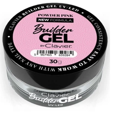 CLAVIER Żel Budujący do paznokci UV/LED BUILDER GEL “Powder Pink”, 30ml