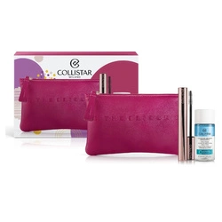 COLLISTAR SET 'Xmas Infinito Mascara Tusz Do Rzęs 11ml + Two-Phase Make Up Remover Płyn Do Demakijażu 35ml + Kosmetyczka
