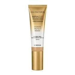 MAX FACTOR Miracle Second Skin Hybrid Foundation Podkład Nawilżający Z Filtrem 05 Medium 30ml