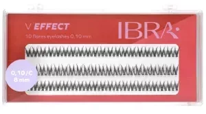 IBRA V Effect Kępki Rzęs 8mm 120szt.
