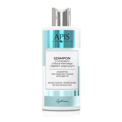 APIS Optima Shampoo Szampon Z Minerałami Z Morza Martwego I Olejkiem Arganowym 300ml