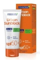 NovaClear Urban Sunblock Krem Ochronny Cera Tłusta  Spf 50+ 40ml