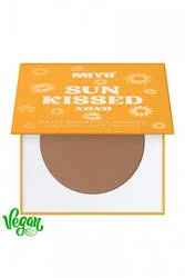 MIYO Sun Kissed Matte Bronzing Powder Puder Brązujący Do Twarzy 02 Chilly Bronze 10g