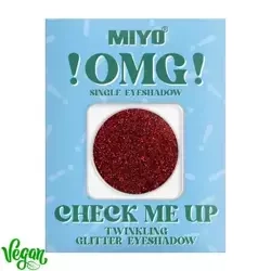 Miyo !OMG! Single Eyeshadow  Check Me Up Twinkling Glitter Pojedynczy Cień Magic Spell no.21