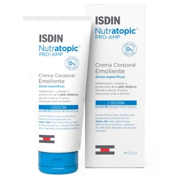 ISDIN Nutratopic Pro-Amp Zmiękczający Krem Do Ciała Dla Skóry Atopowej 200ml