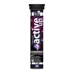 DR VITA Active Up Wspiera Codzienną Aktywność Oraz Sprawność Umysłową Suplement Diety 20 Tabletek Musujących