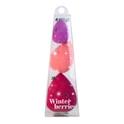 KILLYS SET Winter Berries Zestaw Gąbeczek Do Makijażu 3szt.