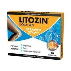LITOZIN Kolagen Sprawne Stawy Suplement Diety 30 Tabletek