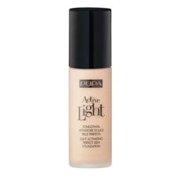 PUPA Active Light Perfect Skin Foundation SPF10 Beztłuszczowy Podkład Do Twarzy 009 Light Porcelain 30ml