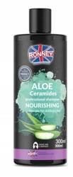 RONNEY Aloe Ceramides Professional Shampoo Nourishing Nawilżający Szampon Do Włosów Suchych I Matowych 300ml
