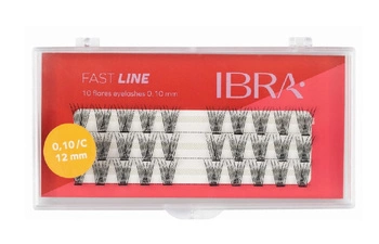 Ibra Makeup Kępki Rzęs Fast Line 12mm