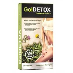 NOBLE HEALTH Go Detox Suplement Diety Wspomagający Detoksykację Organizmu 20 Tabletek