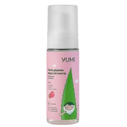 YUMI Nawilżająca Pianka Do Mycia Twarzy Malina I Granat 180ml