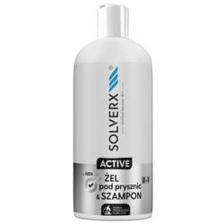 SOLVERX Active Żel Pod Prysznic I Szampon Dla Mężczyzn 400ml